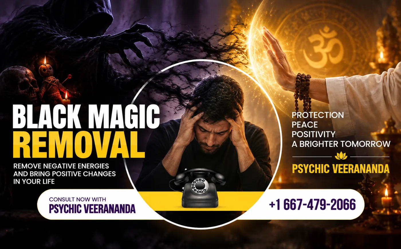 Black Magic Removal - Psychic Veerananda - Baltimore Maryland